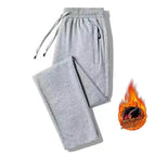 Size XL [57.50 kg-65.00 kg]] / Pocket zipper light gray straight-fleece-lined